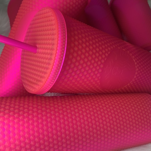 ‼️‼️SOLD‼️‼️ Starbucks PINK Studded Tumbler “NEW” - Picture 5 of 7